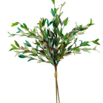 Swatch for the Botanical Green Bunch Greenery