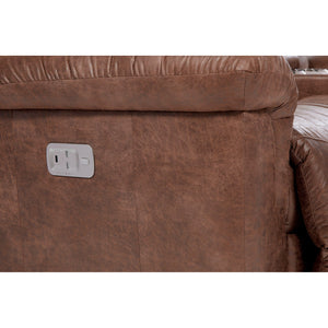 Detail view 2 of James Silt Power Plus Reclining Love With Console