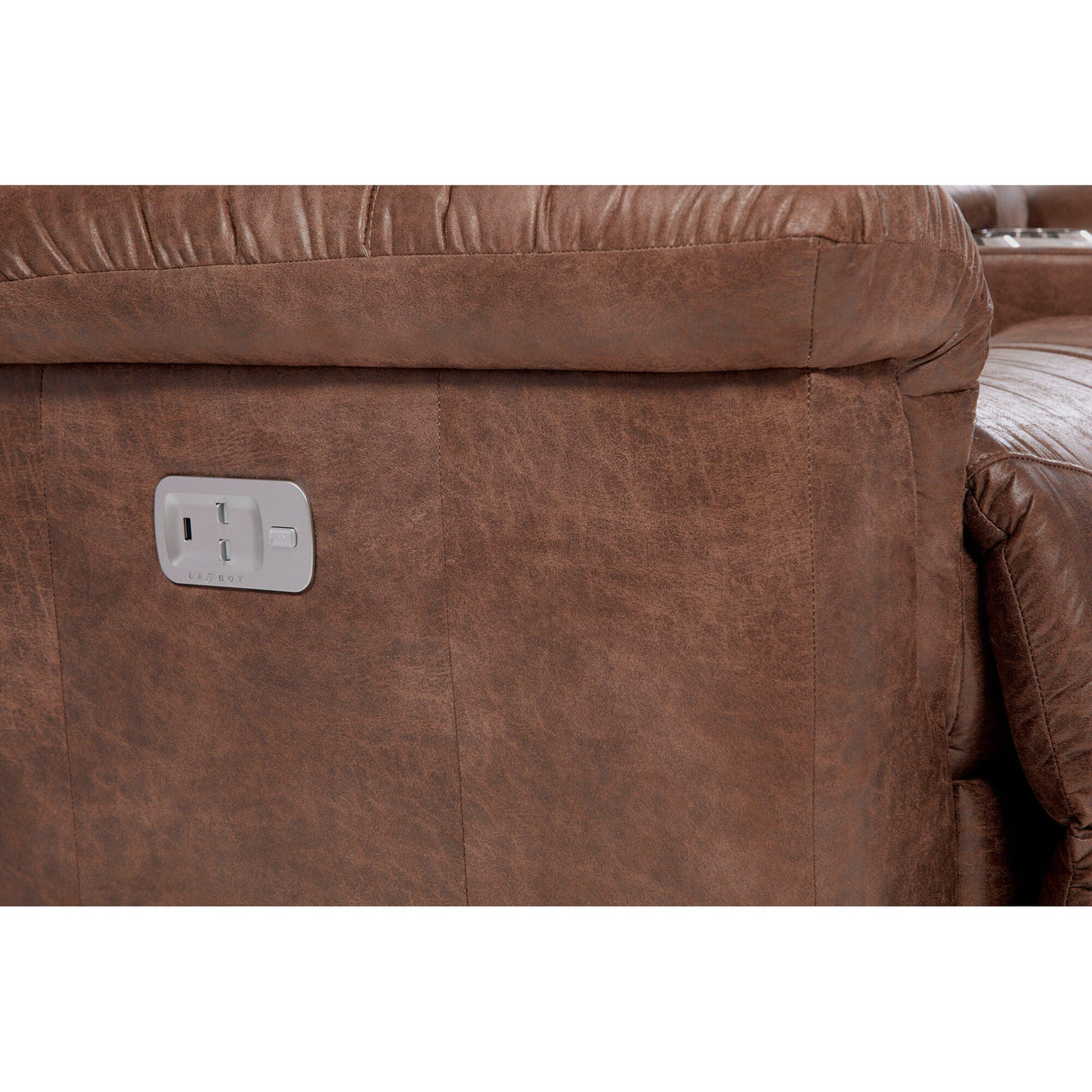 James Power Plus Reclining Console Loveseat