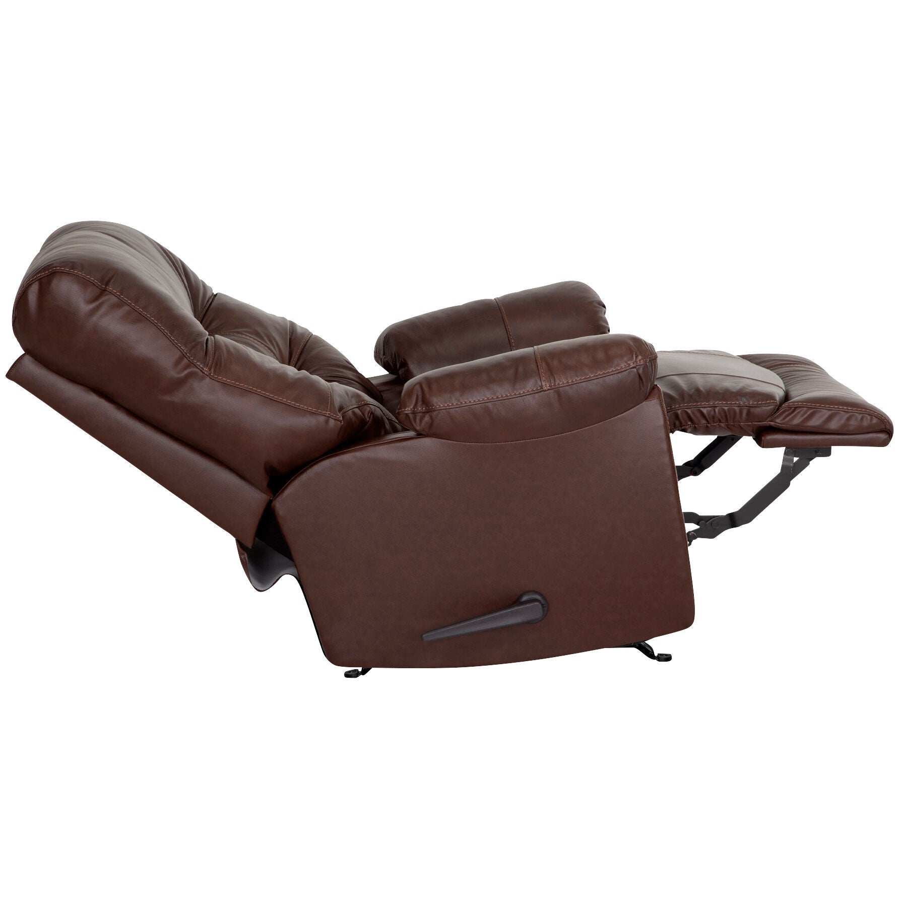 Yogi Leather Rocker Recliner - Thumbnail 3