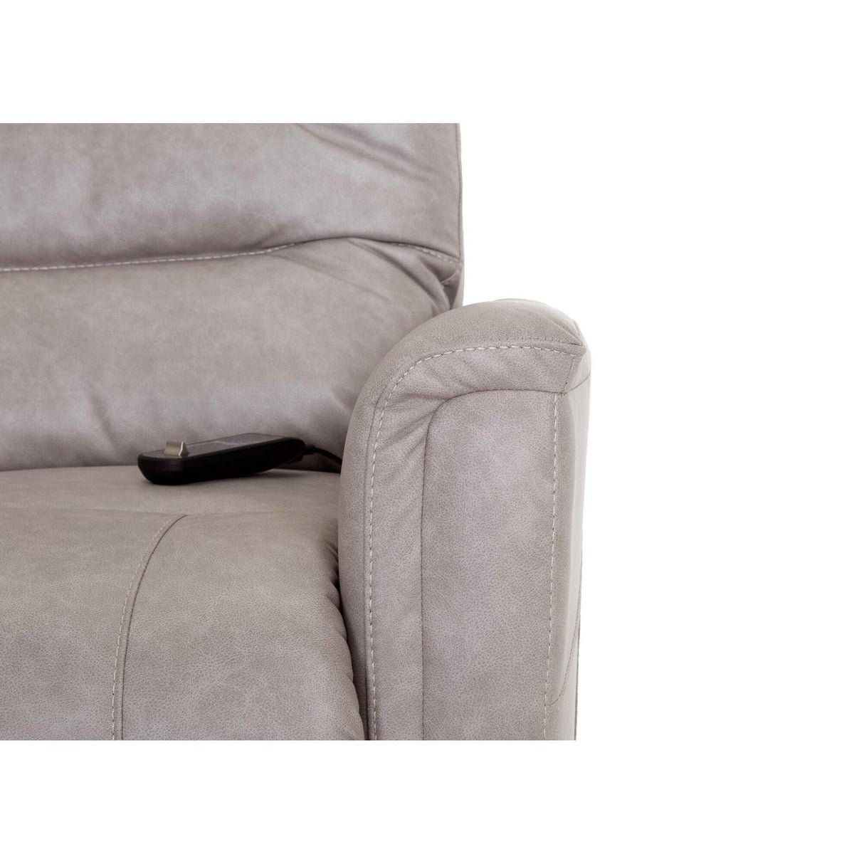 Detail view 2 of Shale Silver Lift Chair Recliner