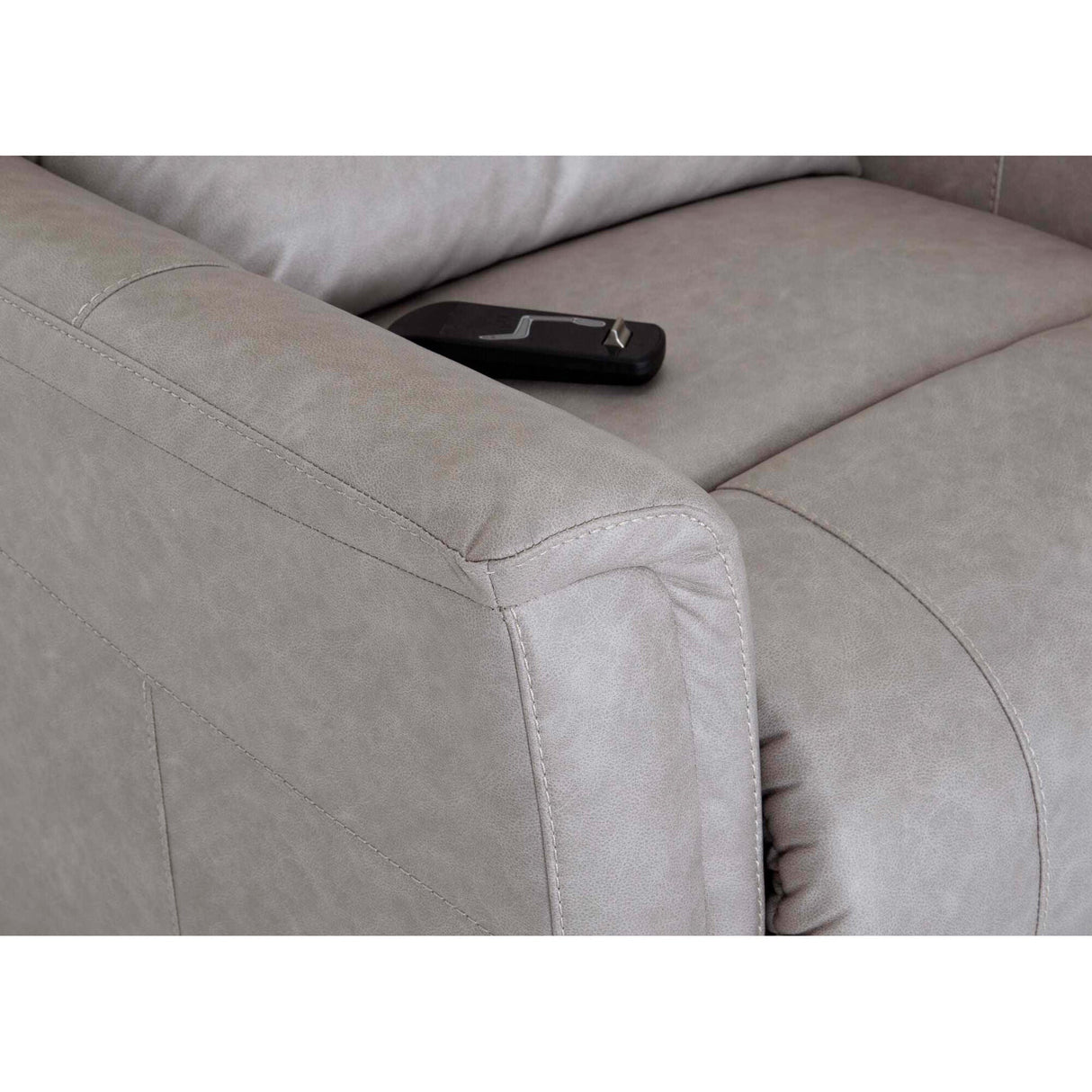 Detail view 3 of Shale Silver Lift Chair Recliner