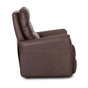 Left side view of Shale Taupe Lift Chair Recliner