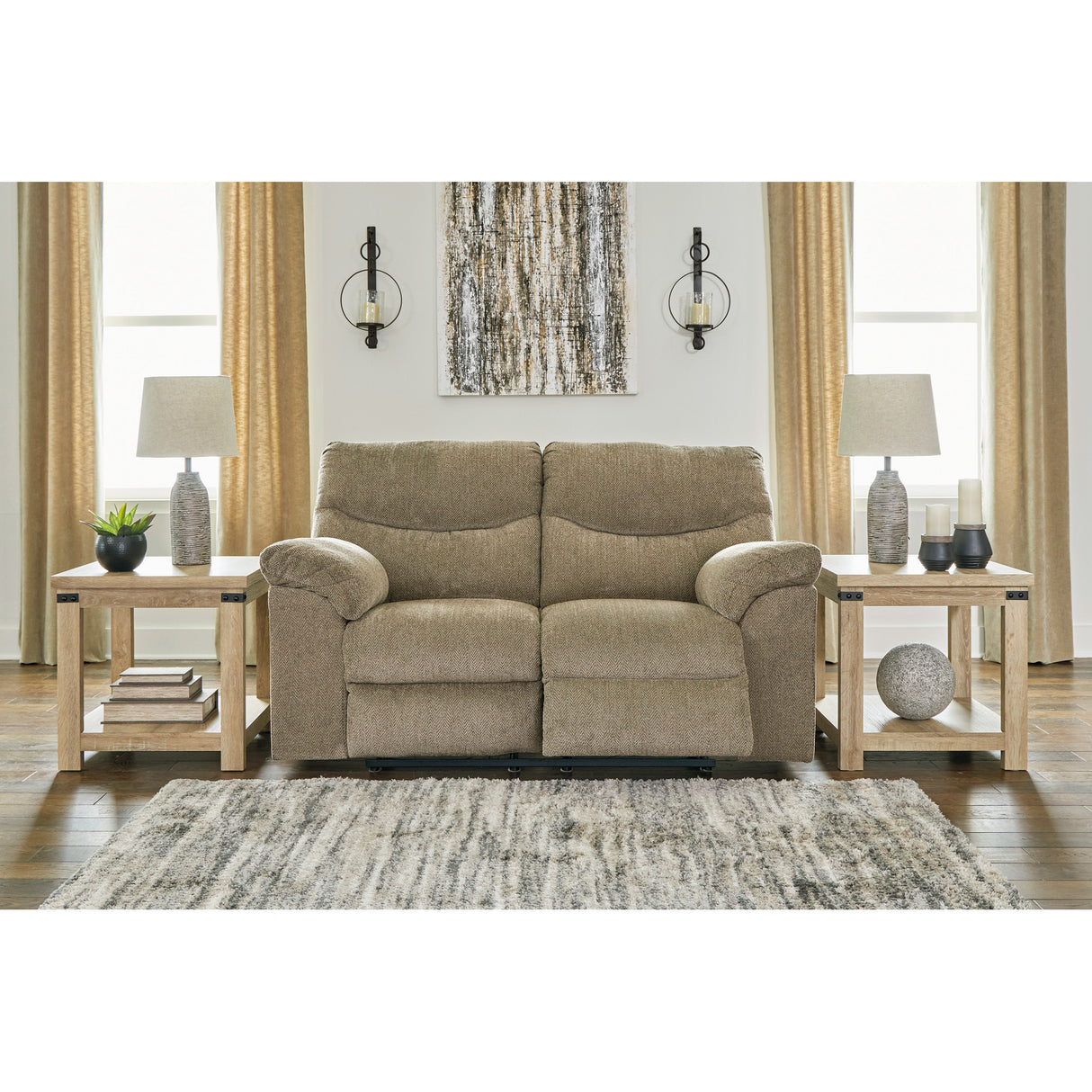 Alphons Reclining Loveseat - QK1082911_ASHL_LF2_RM