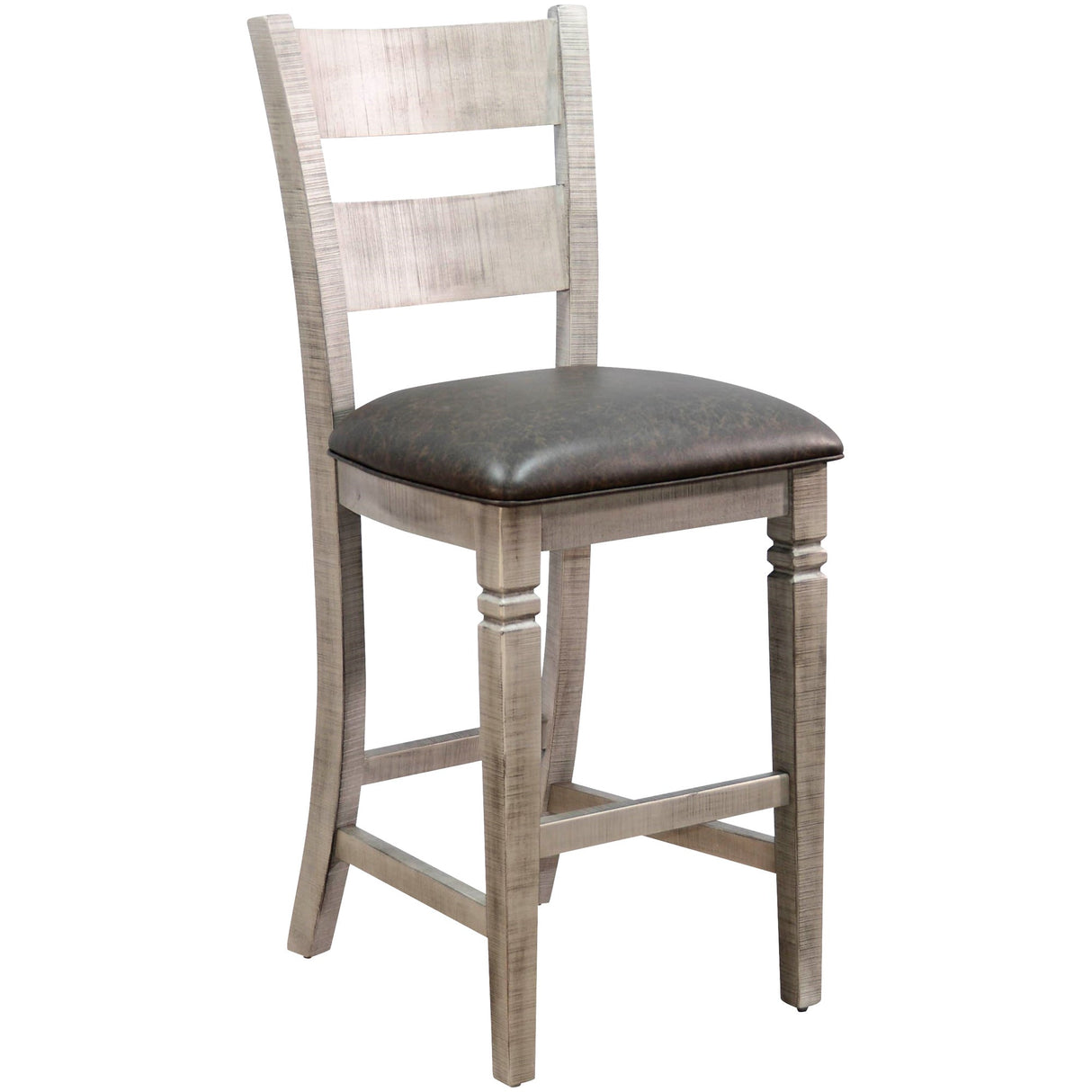 Alpine 30 Inch Ladderback Bar Stool