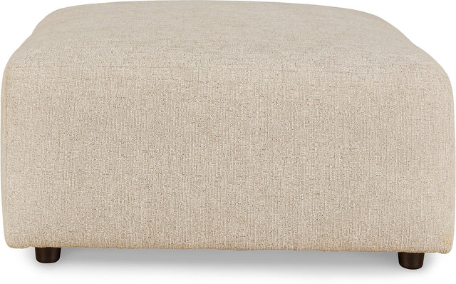 Edenfield Linen Oversized Accent Ottoman QK1085665