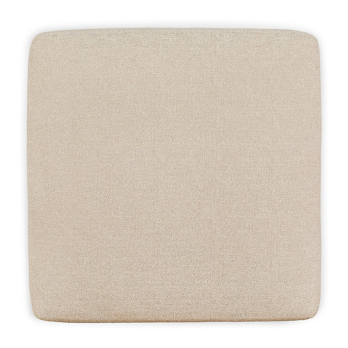 Top view of Edenfield Linen Oversized Accent Ottoman