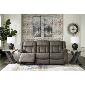First Base Reclining Sofa - QK1086601_ASHL_LF1_RM