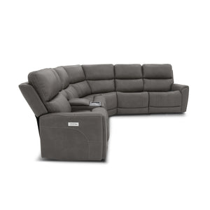Dylan 6 Piece Sectional with 2 Power Ends and 1 Power Armless