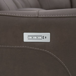 Dylan 6 Piece Sectional with 2 Power Ends and 2 Power Armless