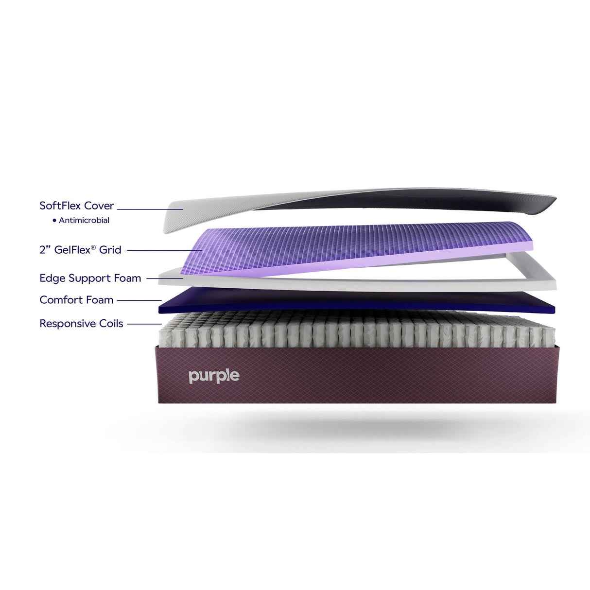 Purple Restore Firm Mattress