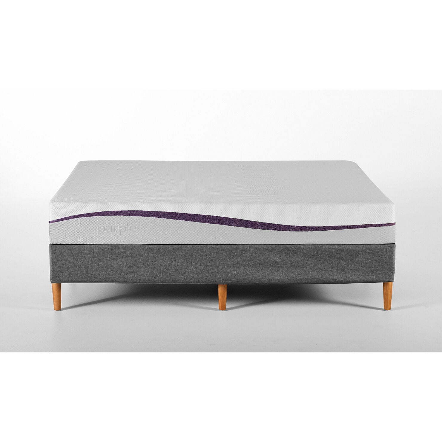 Purple Upholstered Platform