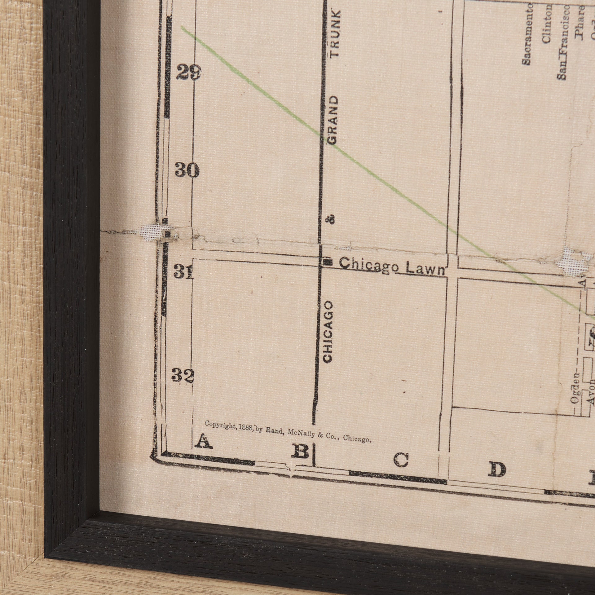 Chicago Map Wall Art - Thumbnail 3