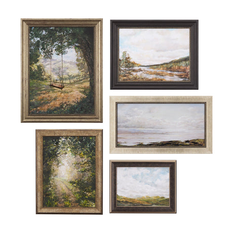 Landscape Wall Art Set of 5 QK1087725