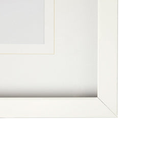 Side view of T Rex White Wall Art