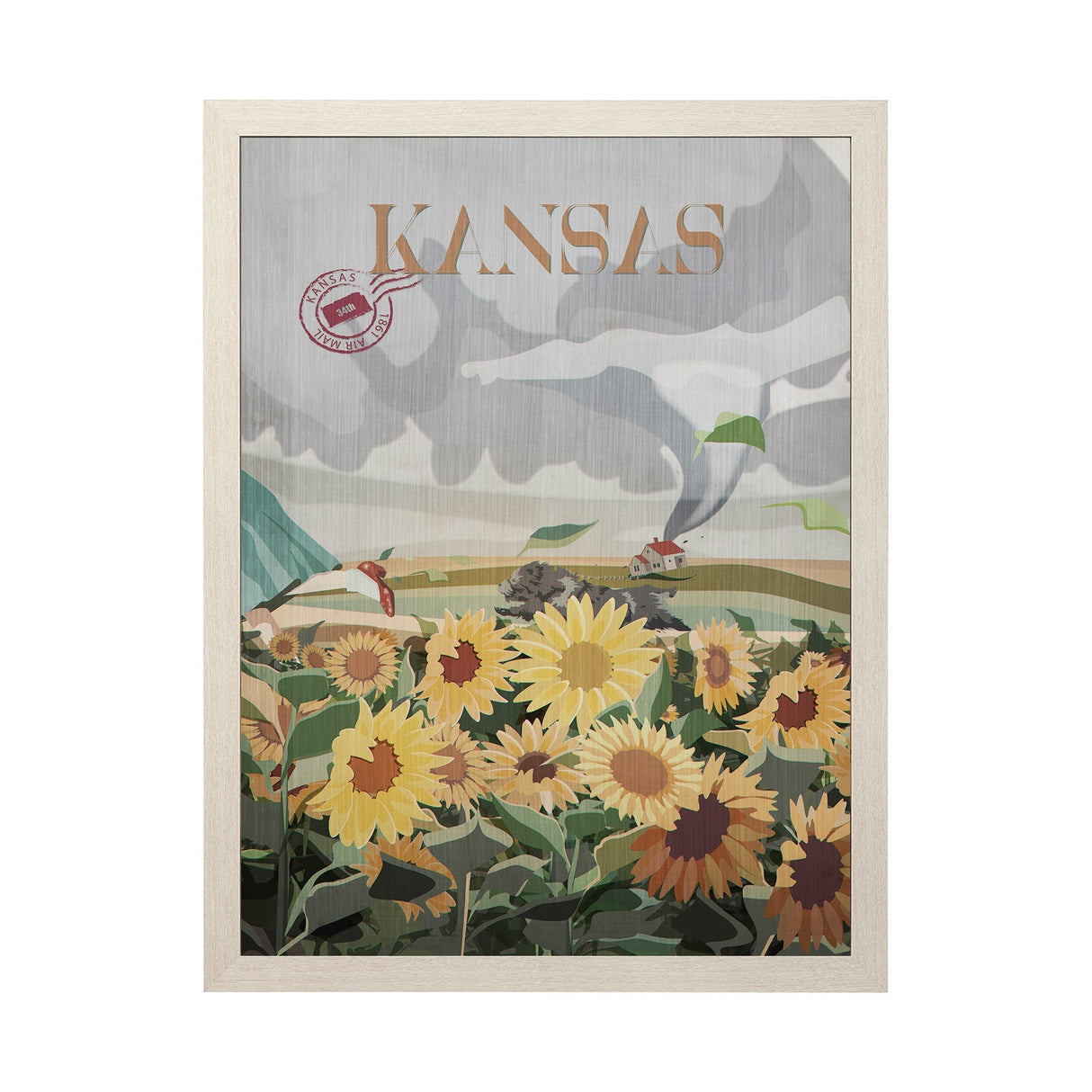 Kansas Go Wall Art QK1087728