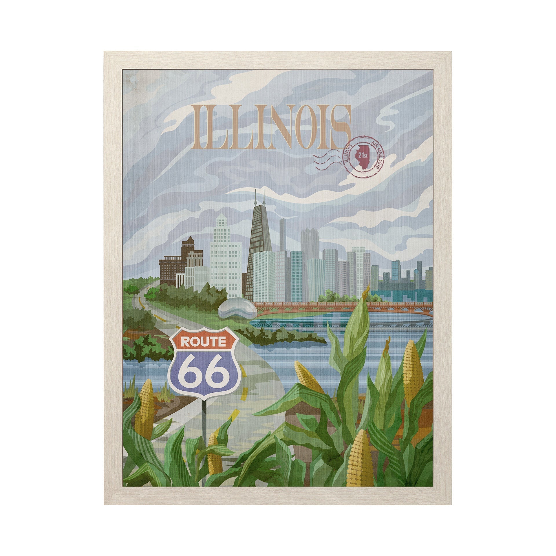 Illinois Go Wall Art