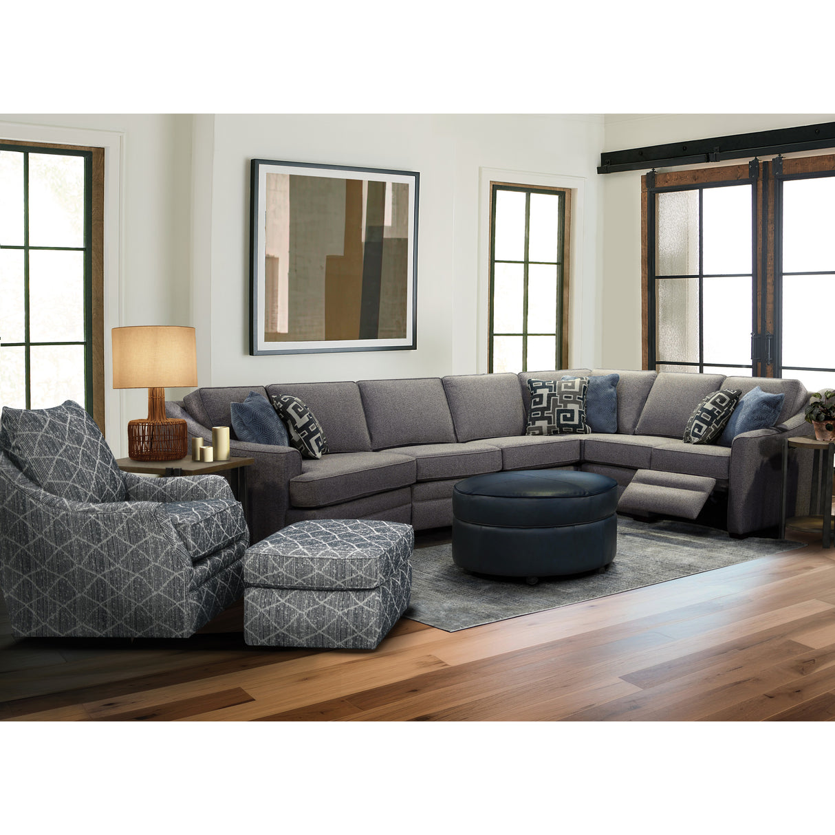 Monroe Round Leather Storage Ottoman - QK1088057_DIME_LF1_RM