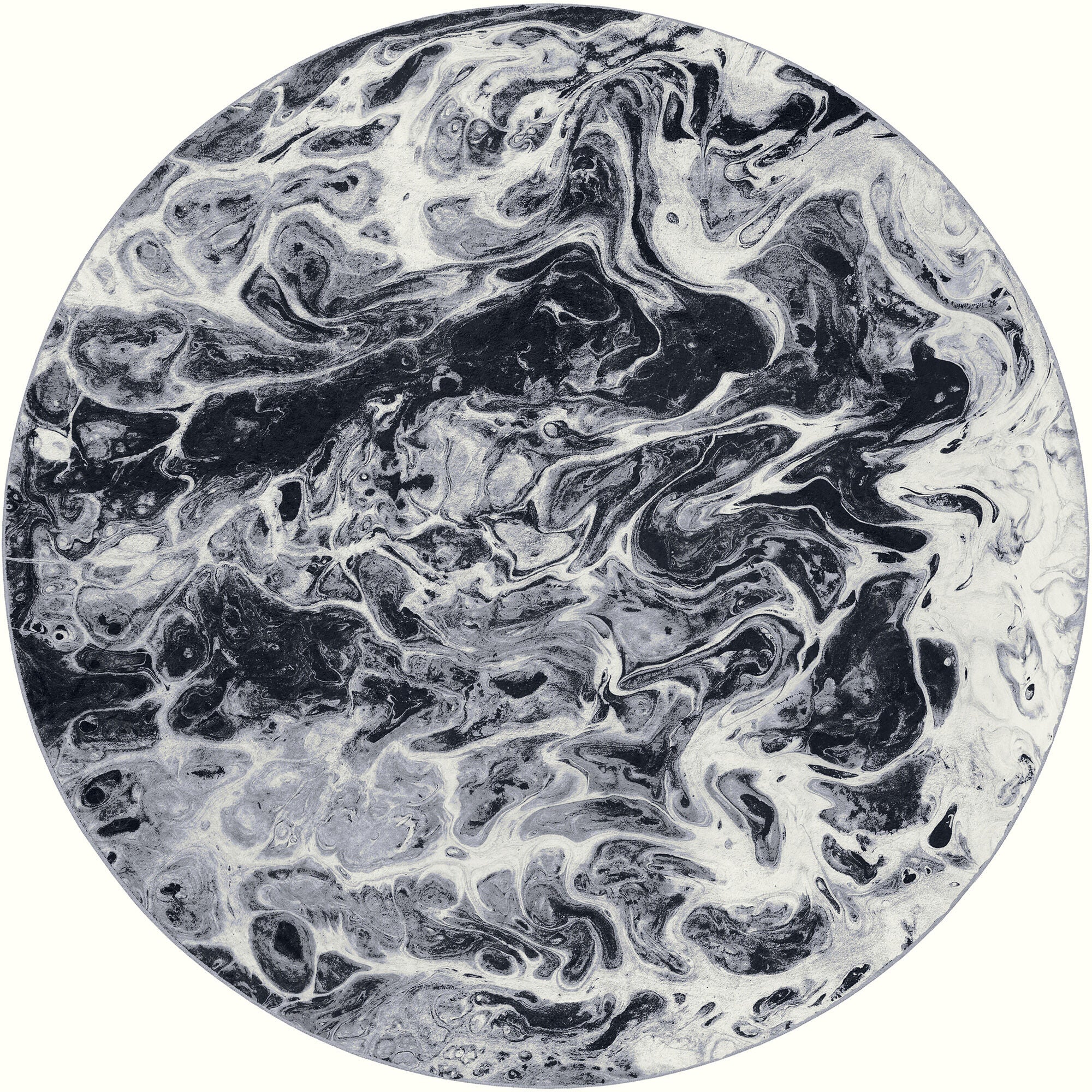 Kikiamo 8 Foot Round Rug – Slumberland