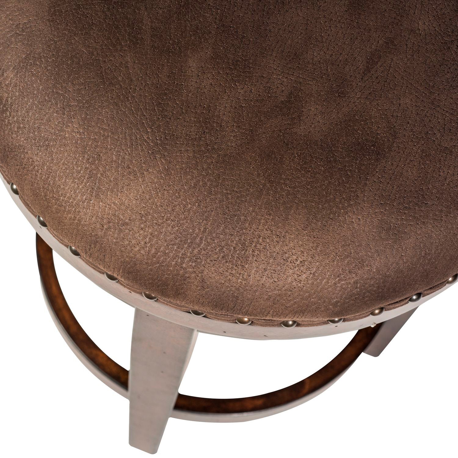 Aspen Skies Round Swivel Bar Stool - Thumbnail 3