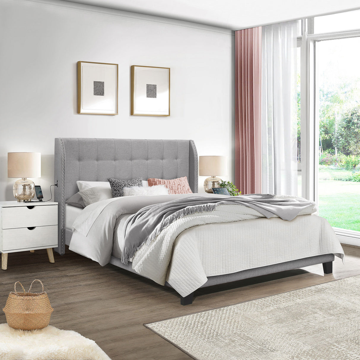 Buchannan Upholstered Bed - QK1088954_HIBE_LF1_RM