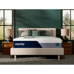 A room setting featuring Nectar Premier Twin Mattress