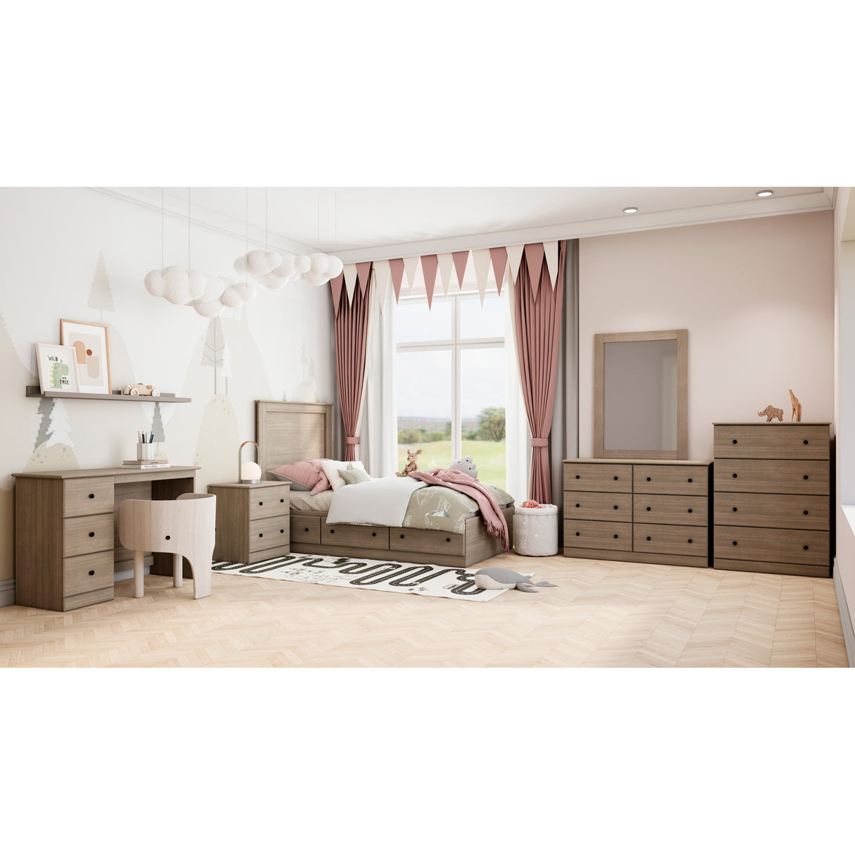 Essentials 45 Inch Dresser - QK1089405_PERD_LF1_RM