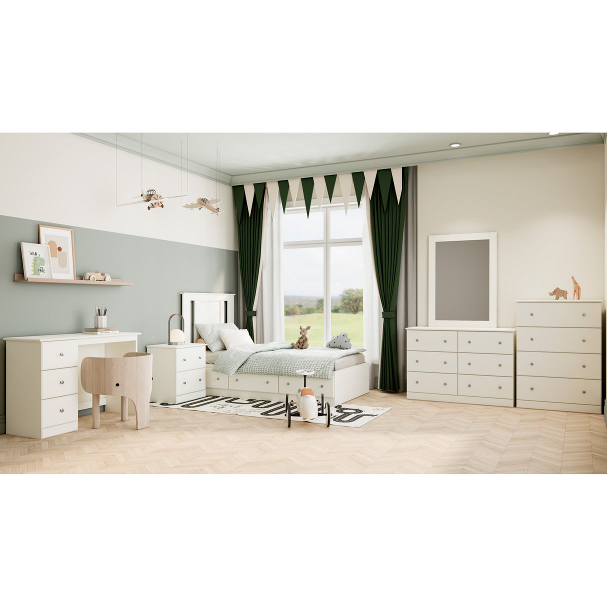 Essentials 45 Inch Dresser - QK1089408_PERD_LF1_RM