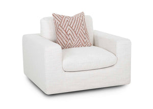 Front left view of Cormic Pearl Chair