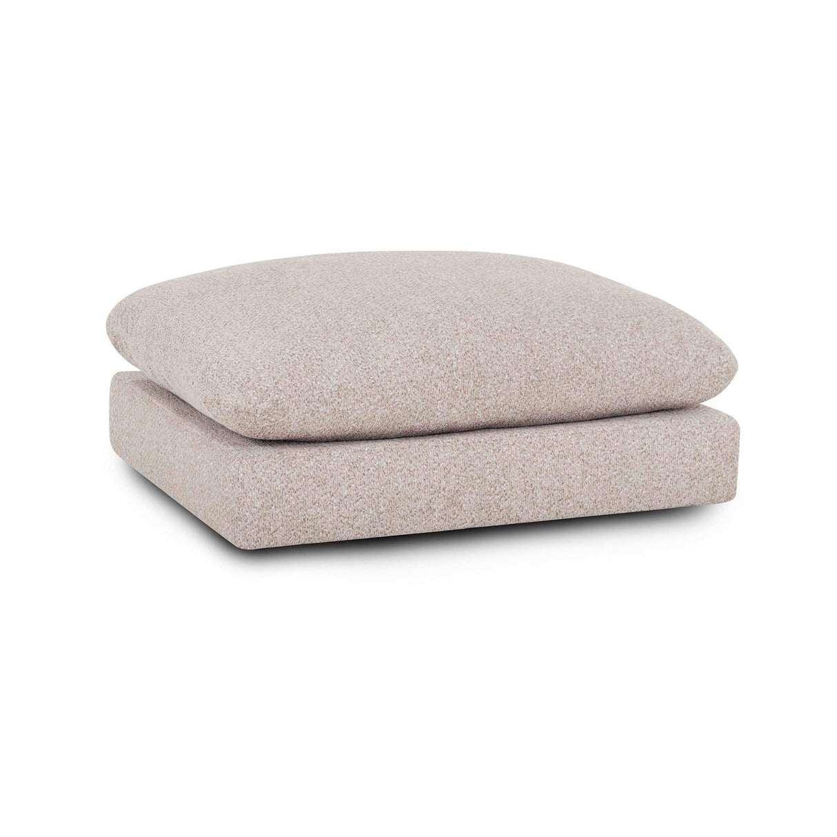 Front left view of Cormic Cloud Ottoman