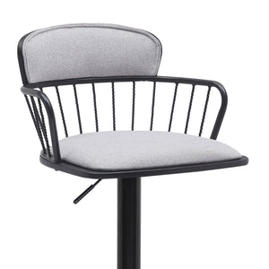 Nash Adjustable Swivel Counter Stool