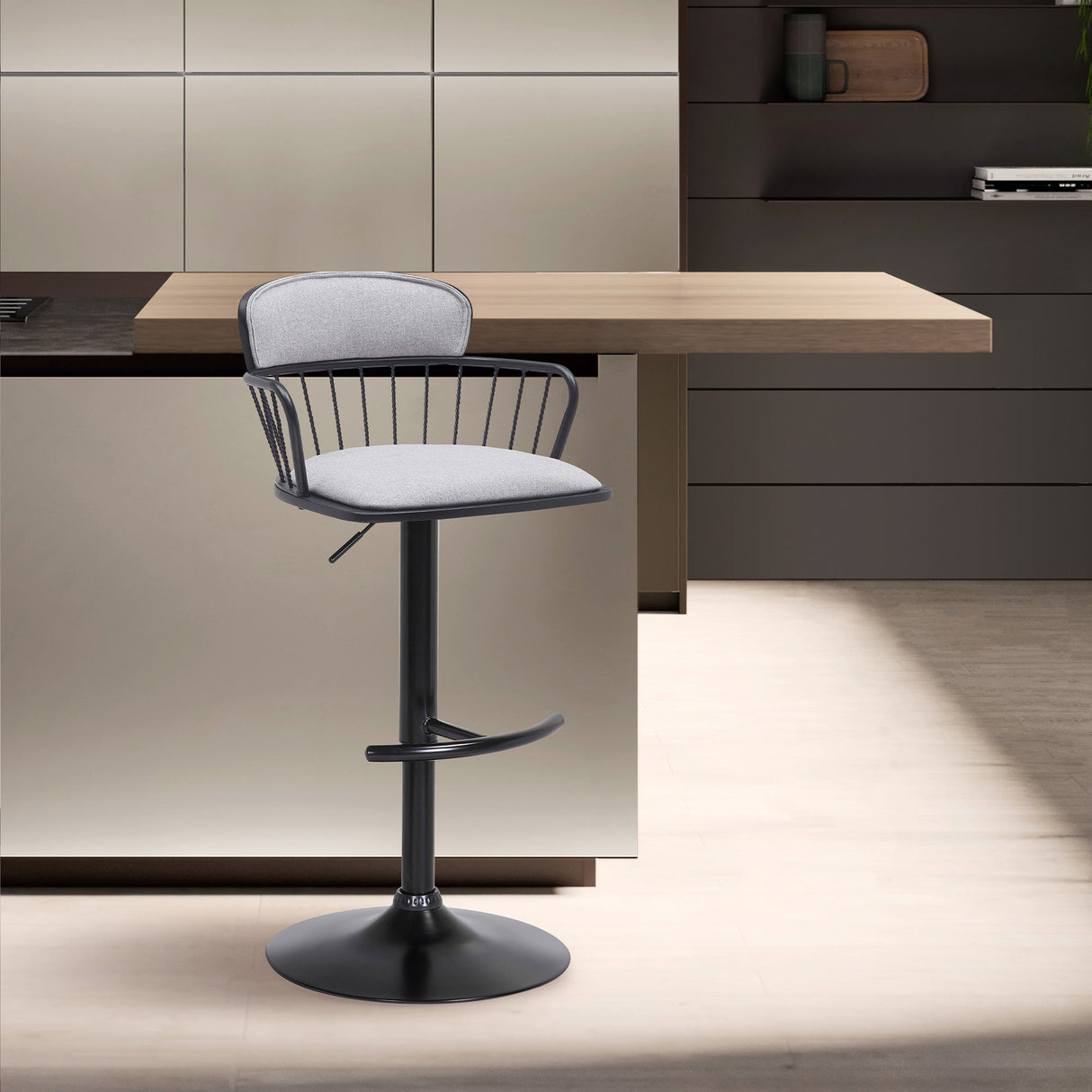 Nash Adjustable Swivel Counter Stool