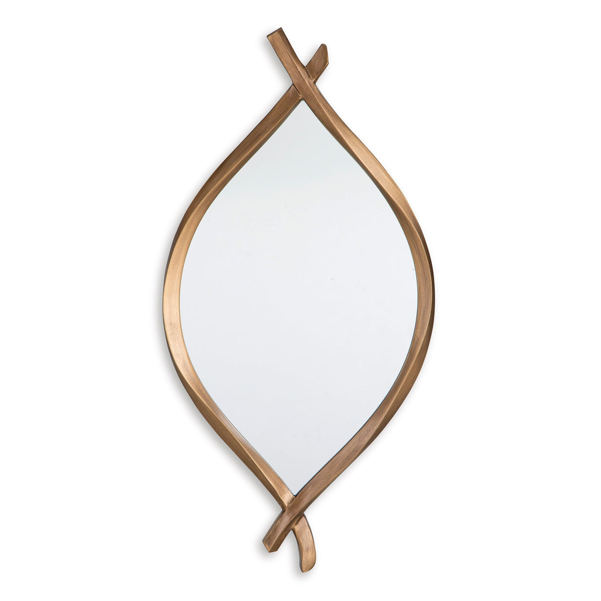 Bartner Antique Gold Accent Mirror QK1089689