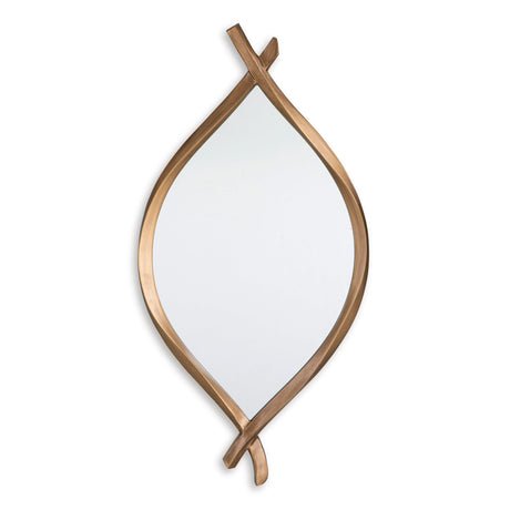 Bartner Antique Gold Accent Mirror QK1089689