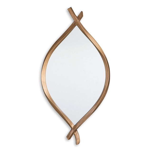 Bartner Antique Gold Accent Mirror QK1089689