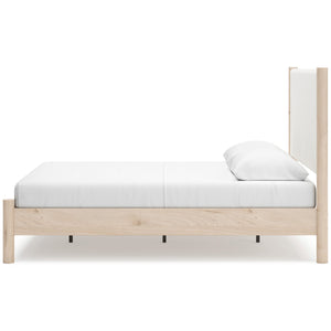 Cadmori Upholstered Panel Bed