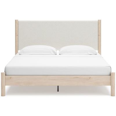 Cadmori Upholstered Panel Bed