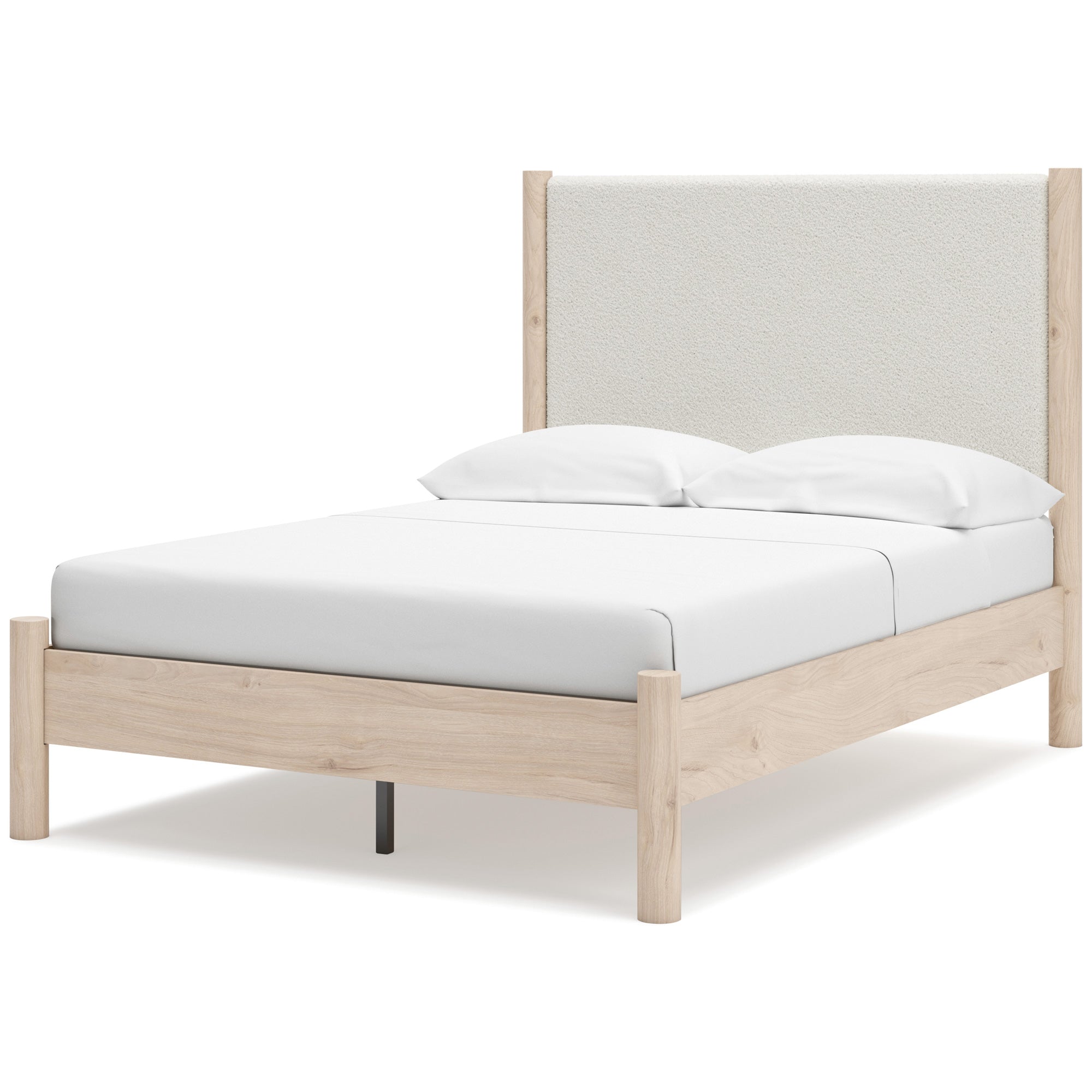 Cadmori Upholstered Panel Bed – Slumberland