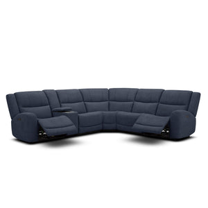 Grayson 6 Piece Sectional with 2 Power Ends and 1 Power Armless