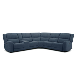 Grayson 6 Piece Sectional with 2 Power Ends and 2 Power Armless