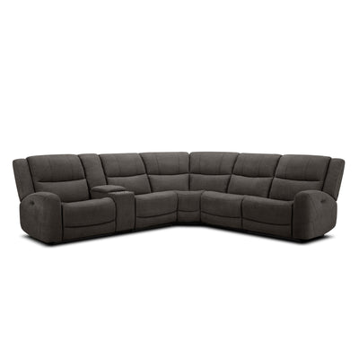 Grayson 6 Piece Sectional with 2 Power Ends and 1 Power Armless