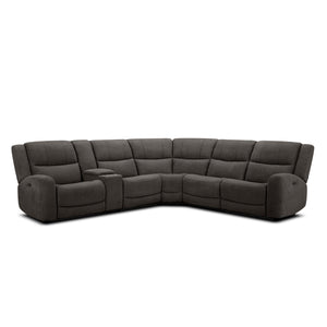 Grayson 6 Piece Sectional with 2 Power Ends and 1 Power Armless