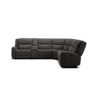 Grayson 6 Piece Sectional with 2 Power Ends and 1 Power Armless