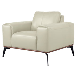 Front right view of Medici Cream Chair