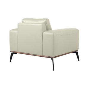 Back view of Medici Cream Chair