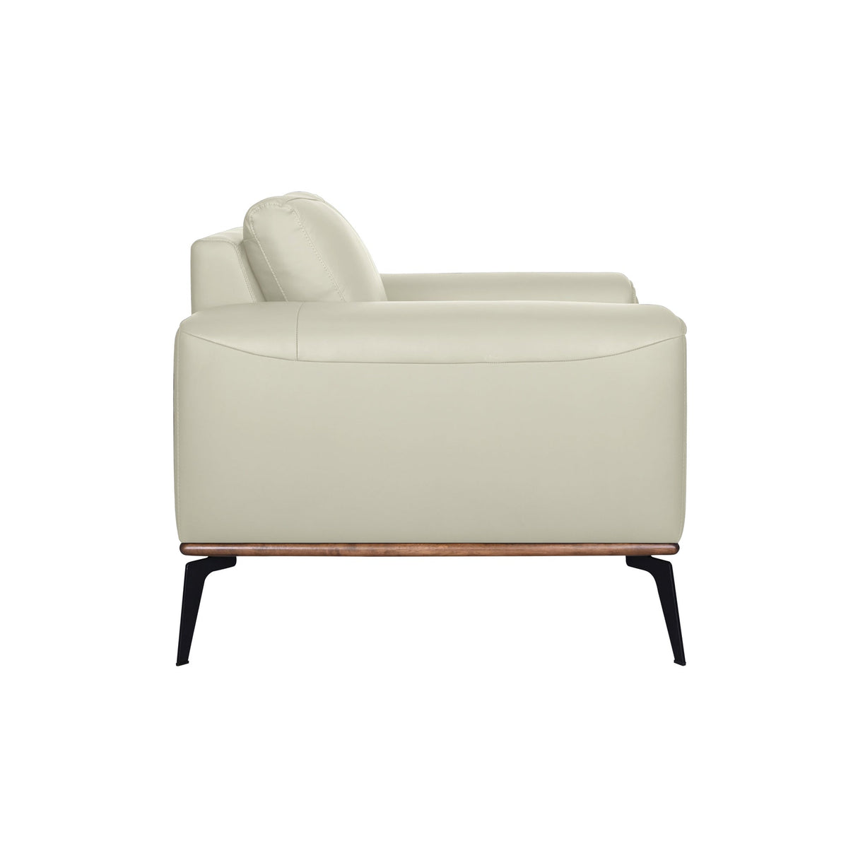 Side view of Medici Cream Chair