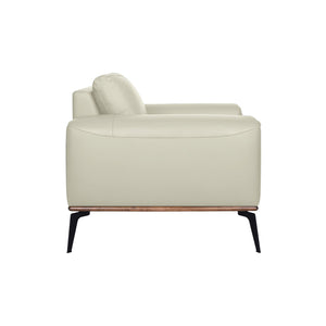 Side view of Medici Cream Chair