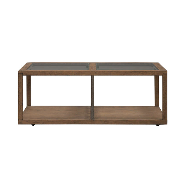 Bayhill Trellis Honey Cocktail Table QK1090474