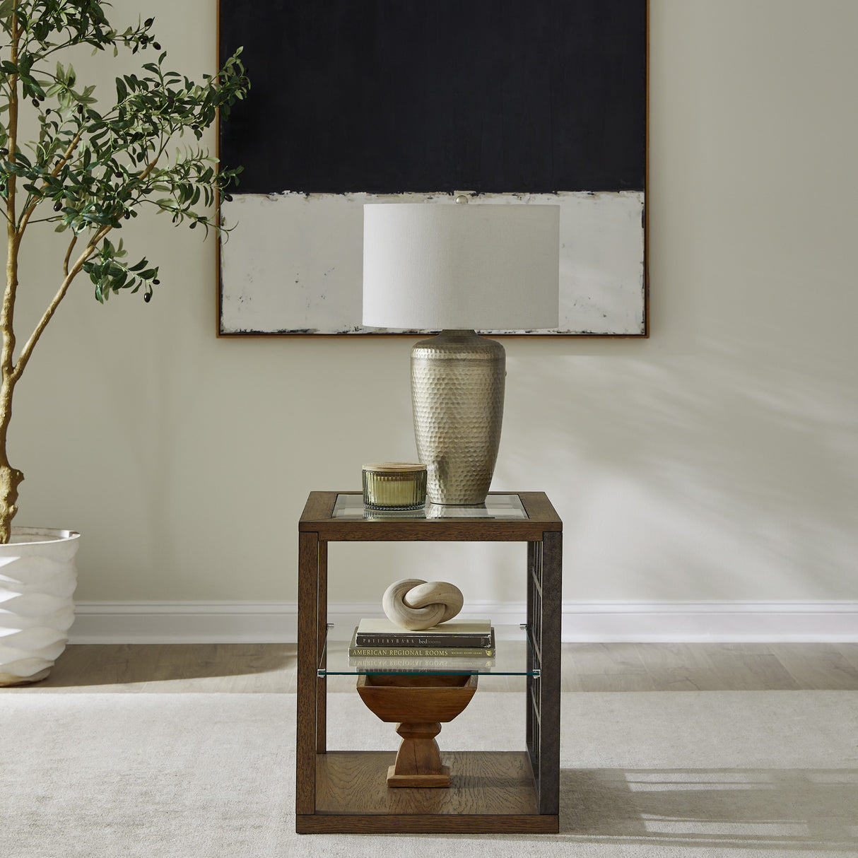 Bayhill Trellis End Table