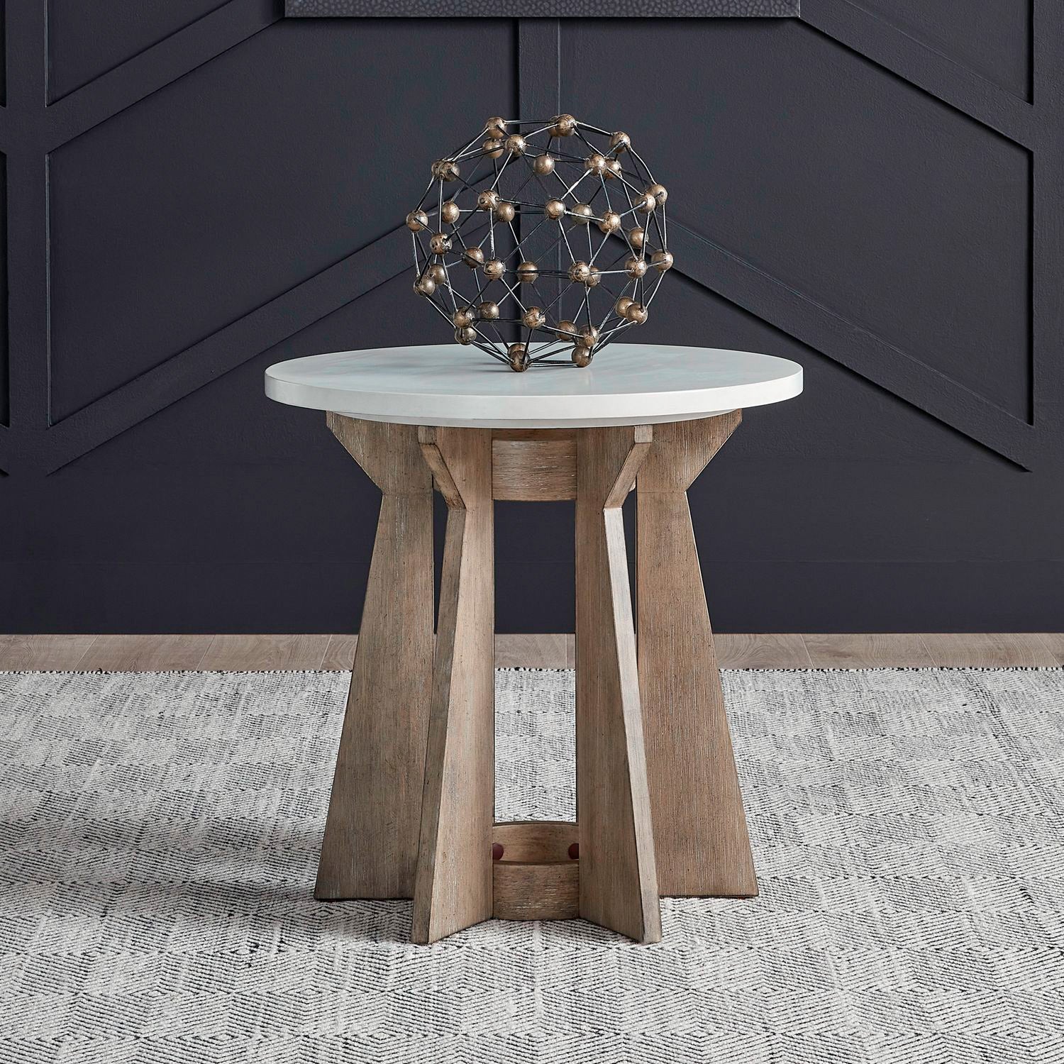 Berkley Square Round End Table